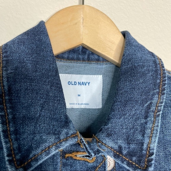 Medium Jean Jacket Blue Old Navy - Picture 2 of 4
